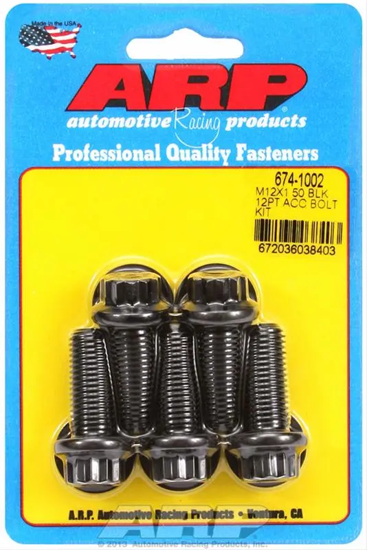 Arp Chromoly Engine Bolts – Grade 8+ Strength, Thread-Rolled Fasteners 1