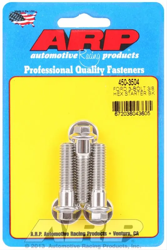Arp 450-3504 Starter Bolt Kit – Heat-Treated Alloy Steel 1