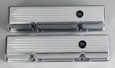 Billet Specialties 95220 Die-Cast Aluminum Valve Covers 1