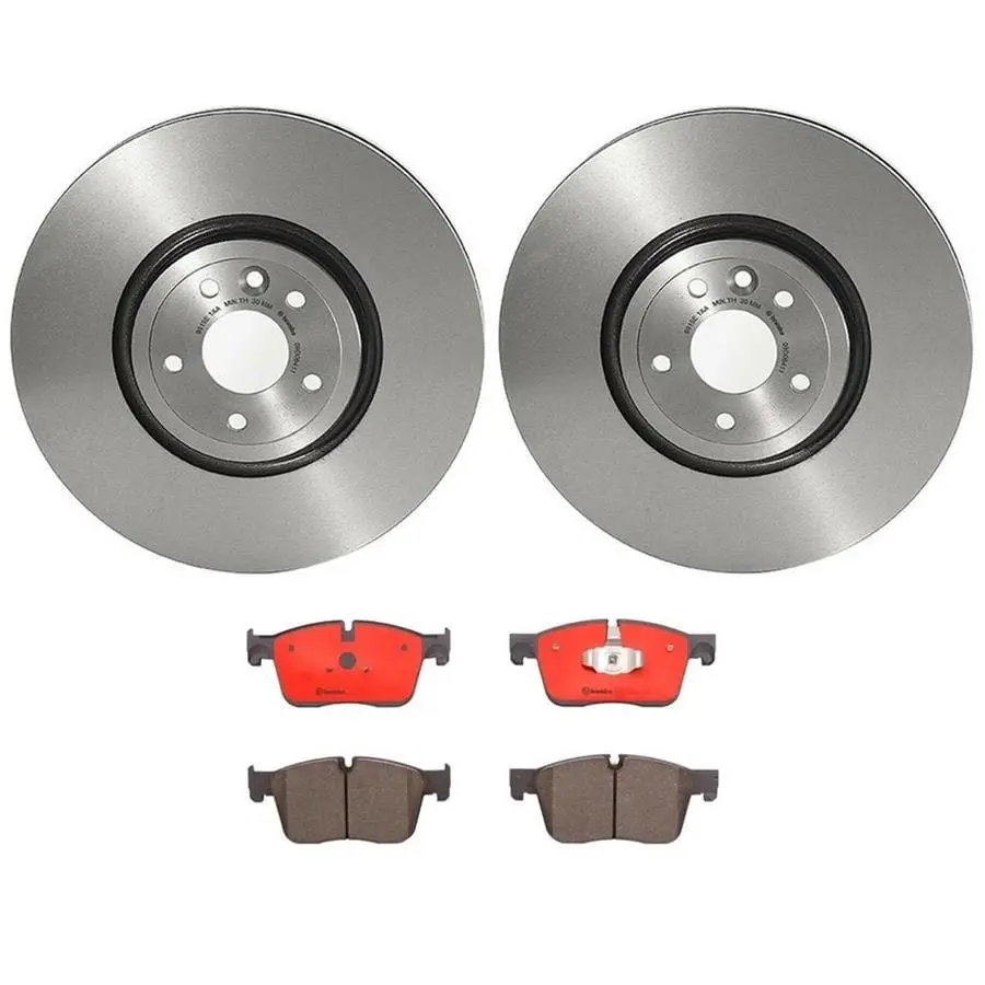 Brembo Premium Brake Kit: Disc Rotors + Ceramic Pads – Kt00820 1