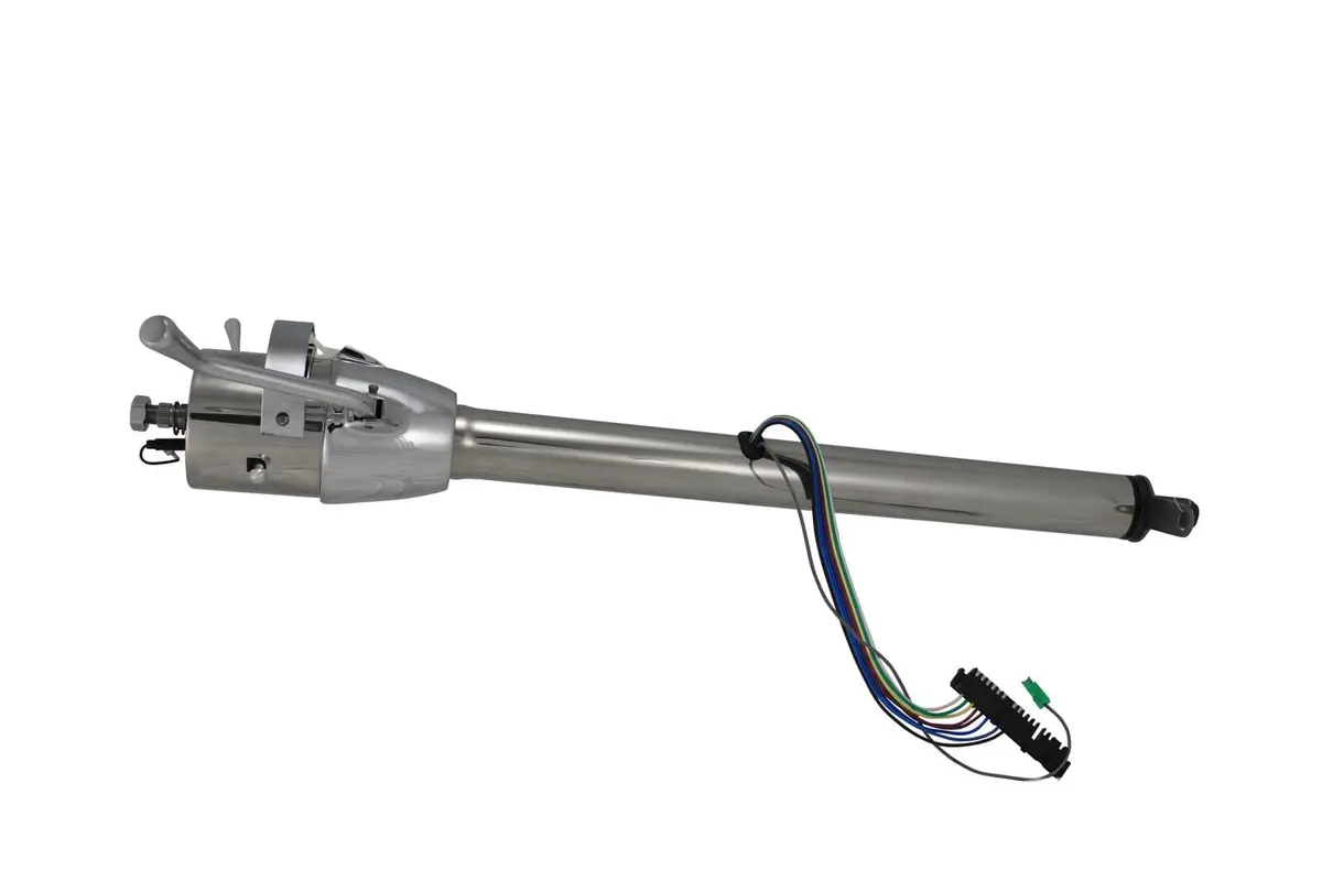 Flaming River Tilt Steering Column – Column-Shift, Paintable Finish 1