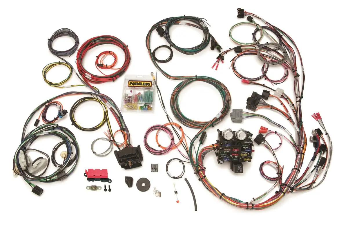 Painless Performance 23-Circuit Jeep Yj Direct-Fit Wiring Harness – Part #10111 1
