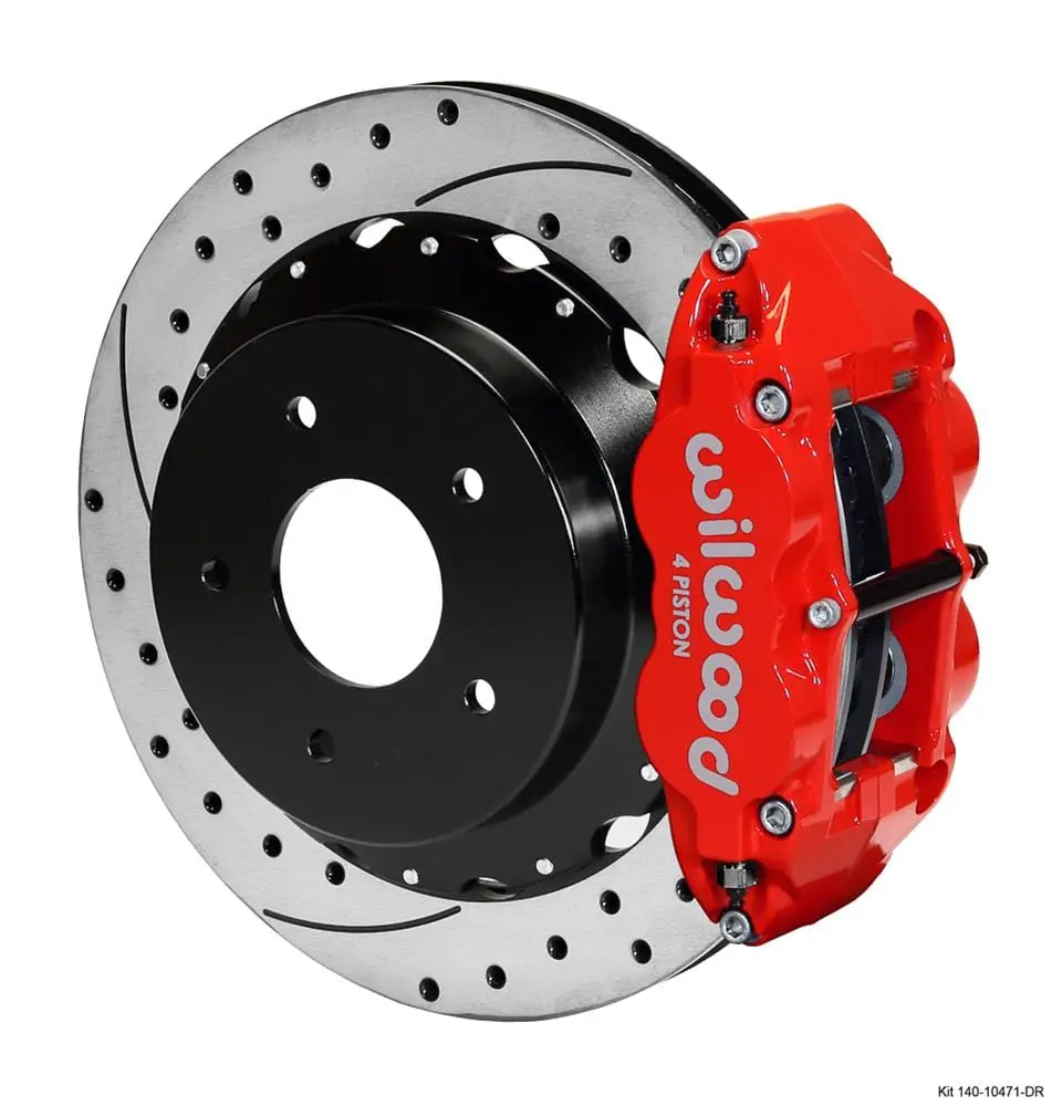 Wilwood Forged Superlite 4R Rear Big Brake Kit With Parking Brake 1